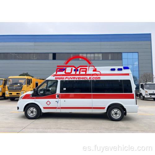 Emergencia rescate ambulancia de presión negativa